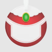 Clause Belly Ornament (achterkant)