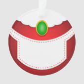 Clause Belly Ornament (voorkant)