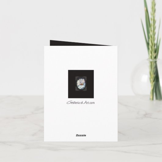 Clause Santa - Carte (Plus de tailles) (Dos)