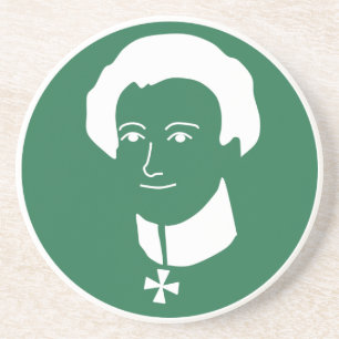 "Clausewitz Brothers Coffee" Sandstone Onderzetter