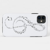 Clave de Sol Músical Case-Mate iPhone Case (Achterkant (horizontaal))