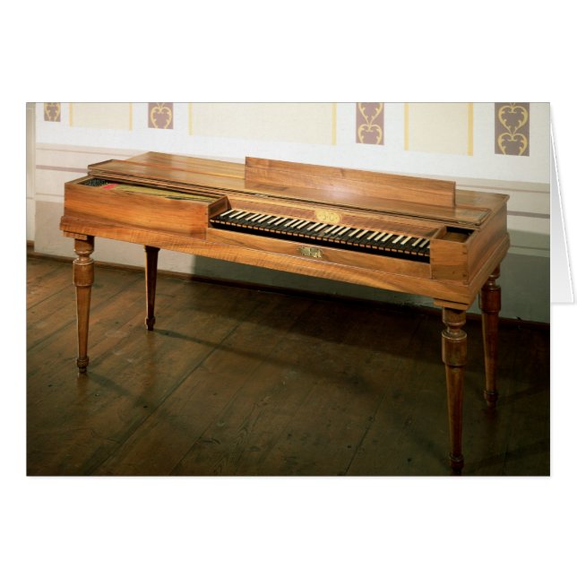 Clavichord, ooit eigendom van Franz Joseph Haydn (Voorkant Horizontaal)
