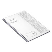 Clavier blanc et Carnet de souris (Côté Droit)