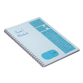 Clavier bleu et Carnet de souris (Côté Droit)