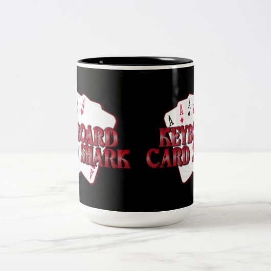 Clavier Carte Shark Mug (Centre)
