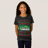 Clavier de musique laide de Noël Sweat lumières (Devant entier)