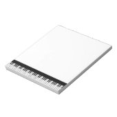 Clavier de Piano Bloc-Notes (Tourné)