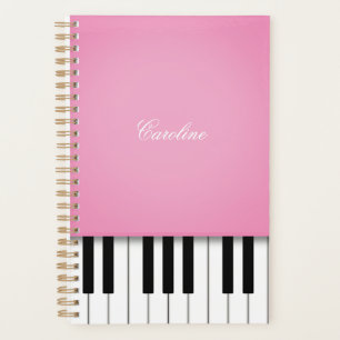Clavier de piano rose Musique personnalisée