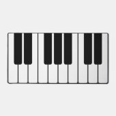 Clavier de piano touches de nouveauté jumbo noir e (Recto)