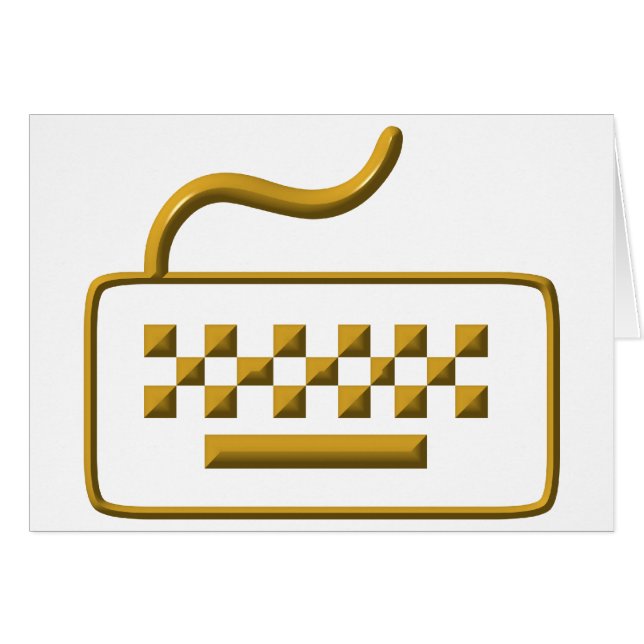 Clavier d'ordinateur (Devant horizontal)