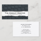 Clavier du Carte de visite de réparation d'ordinat (Devant / Derrière)