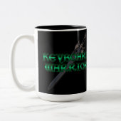 Clavier guerrier MMORPG Mug (Gauche)
