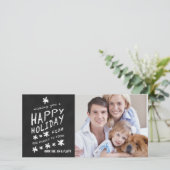 CLAVIER HAPPY HOLIDAY CARTE PHOTO (Debout devant)