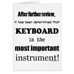 Clavier Instrument le plus important