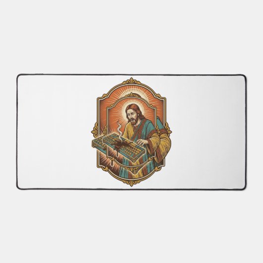 Clavier Mécanique Cassé par un Café Jésus Technolo (Recto)