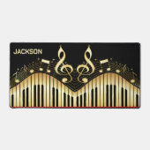 Clavier Noir Et Or (Recto)