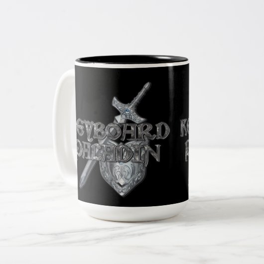 Clavier Paladin MMORPG Mug (Devant gauche)