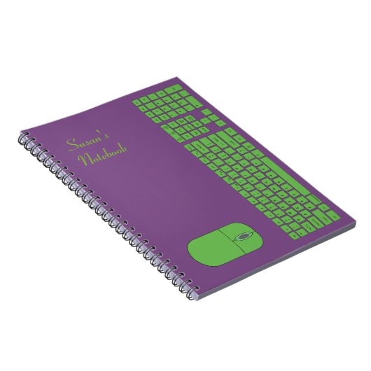Clavier vert et Carnet de souris (Côté Droit)
