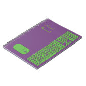Clavier vert et Carnet de souris (Côté gauche)