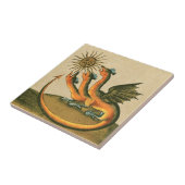 Clavis Artis Alchemy Dragons Tegeltje (Zijkant)