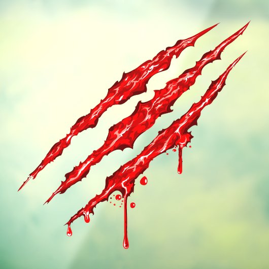 Claw-merken Raamsticker (Vel 3)