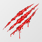 Claw-merken Raamsticker (Vel)