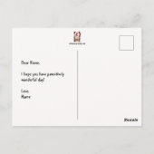 Clawdia Folded Briefkaart (Achterkant)