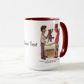 Clawdia Grande Mug de café (Devant droit)