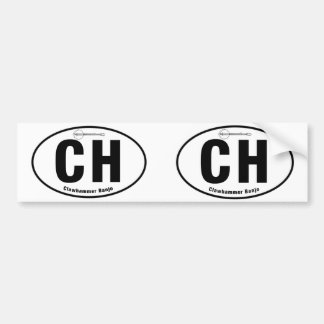 Clawhammer Banjo Hoesje Sticker