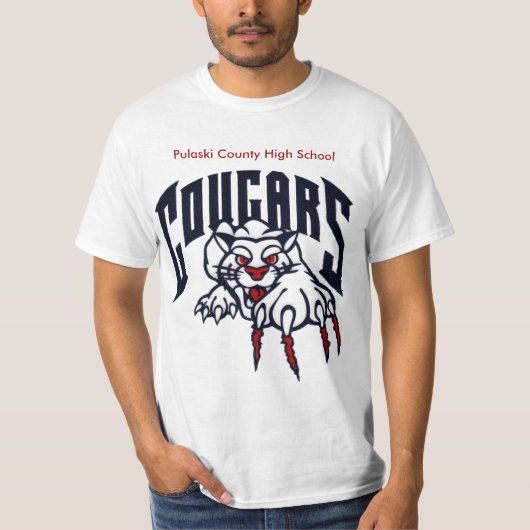 Clawing Cougar Logo T-shirt (Voorkant)
