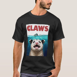 Claws Opossum en Trash Top Schattige Funny Cat Lov