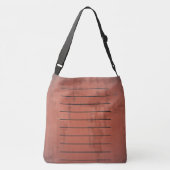 Clay Abstract Crossbody Canvas tas door Detailsavv (Achterkant)