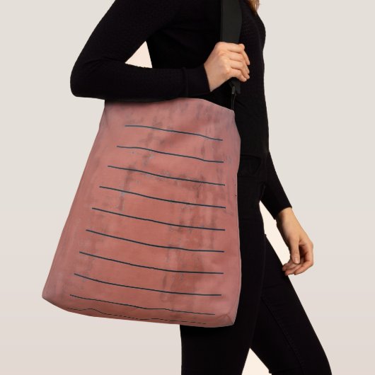 Clay Abstract Crossbody Canvas tas door Detailsavv (Dichtbij)