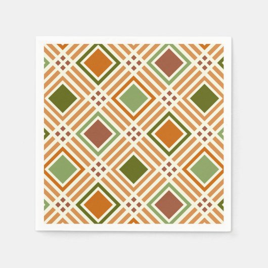 Clay Algae Pattern Servet (Voorkant)