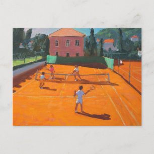 Clay Court Tennis Lapad Kroatië 2012 Briefkaart