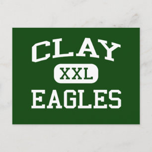 Clay - Eagles - Clay High School - Oregon Ohio Briefkaart