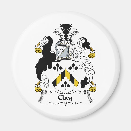 Clay Family Crest Magneet (Voorkant)