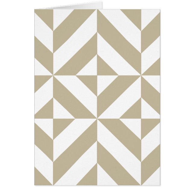 Clay Geometric Deco Cube Pattern (Devant)