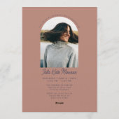 Clay Grad Announcement and Invitation with Photo (Dos)