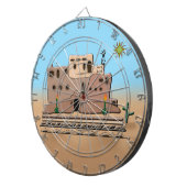 Clay House Dartbord (Voorkant Rechts)