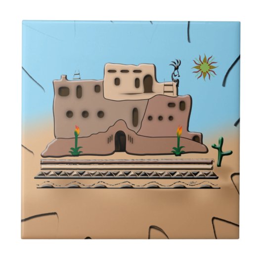 Clay House Tegeltje (Voorkant)