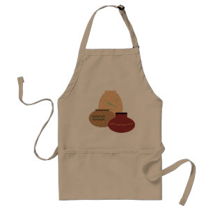 Clay Pots Apron Standaard Schort
