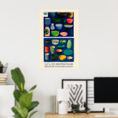 Clay & Pots Poster Midcentury Ceramic Art Print – (Bureau à domicile)