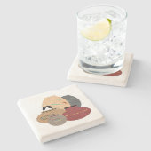 Clay Pots Stone Onderzetter (Zijkant)