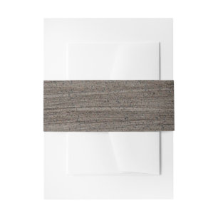 Clay Slab Wedding Uitnodigingen Wikkel