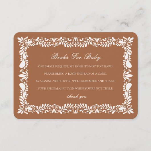 Clay Talavera Carrelage Livres Baby Invitation Ins (Devant)