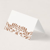 Clay Talavera Tegel Fiesta Place Card Tafeldecor Kaart (Achterkant)