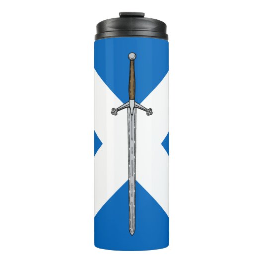 Claymore en Saltire Thermosbeker (Voorkant)