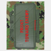 CLAYMORE FLEECE DEKEN (Voorkant)