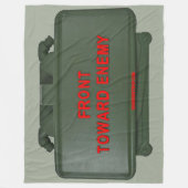 CLAYMORE MINE Fleece Blanket Deken (Voorkant)